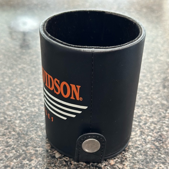 HarleyDavidson Games Authentic Leather Harley Davidson Dice Game